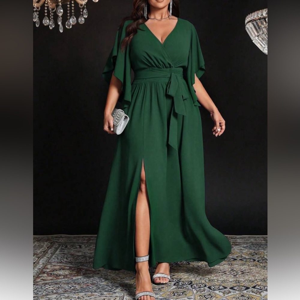 Elegant Light Purple Maxi Dress - Picture 14 of 16